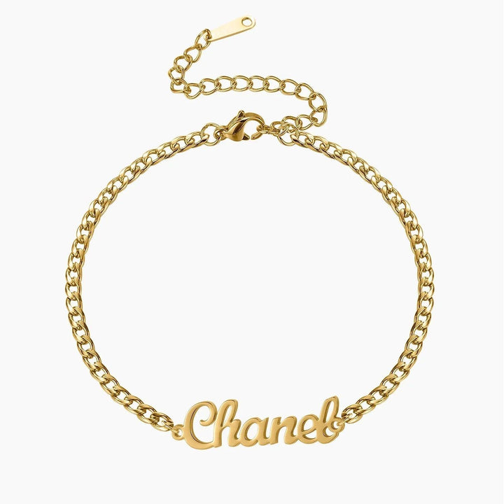 Pulseira Cuban Personalizada com Nome - Wulgor