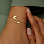 Pulseira Personalizada com Pata e Nome