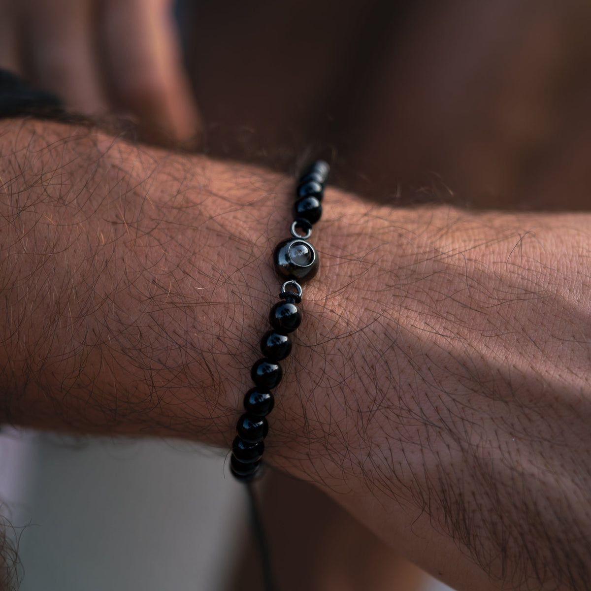 Pulseira Personalizada com Foto - Pérolas