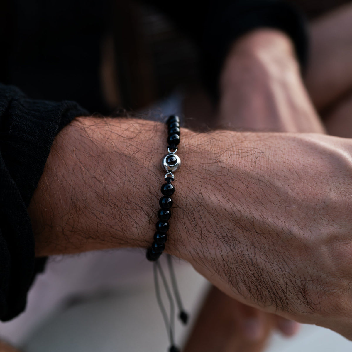 Pulseira Personalizada com Foto - Pérolas
