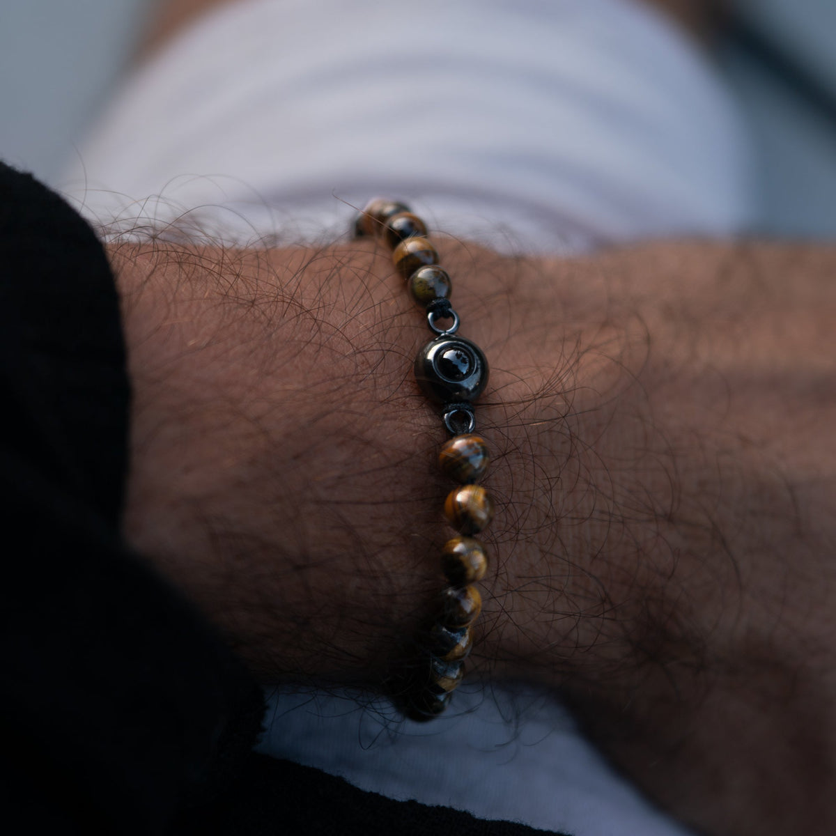 Pulseira Personalizada com Foto - Pérolas