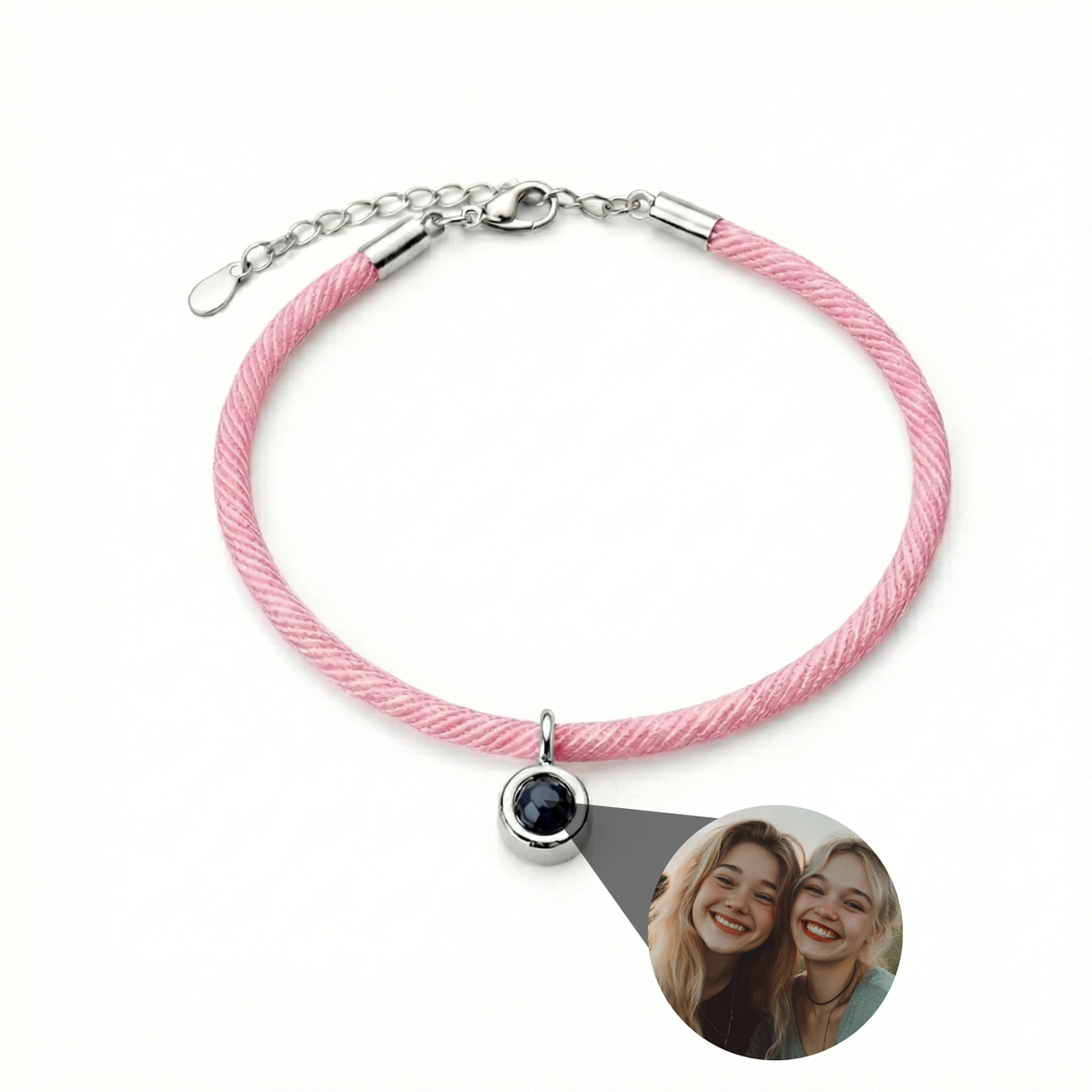 Pulseira com Foto Personalizada - Essence