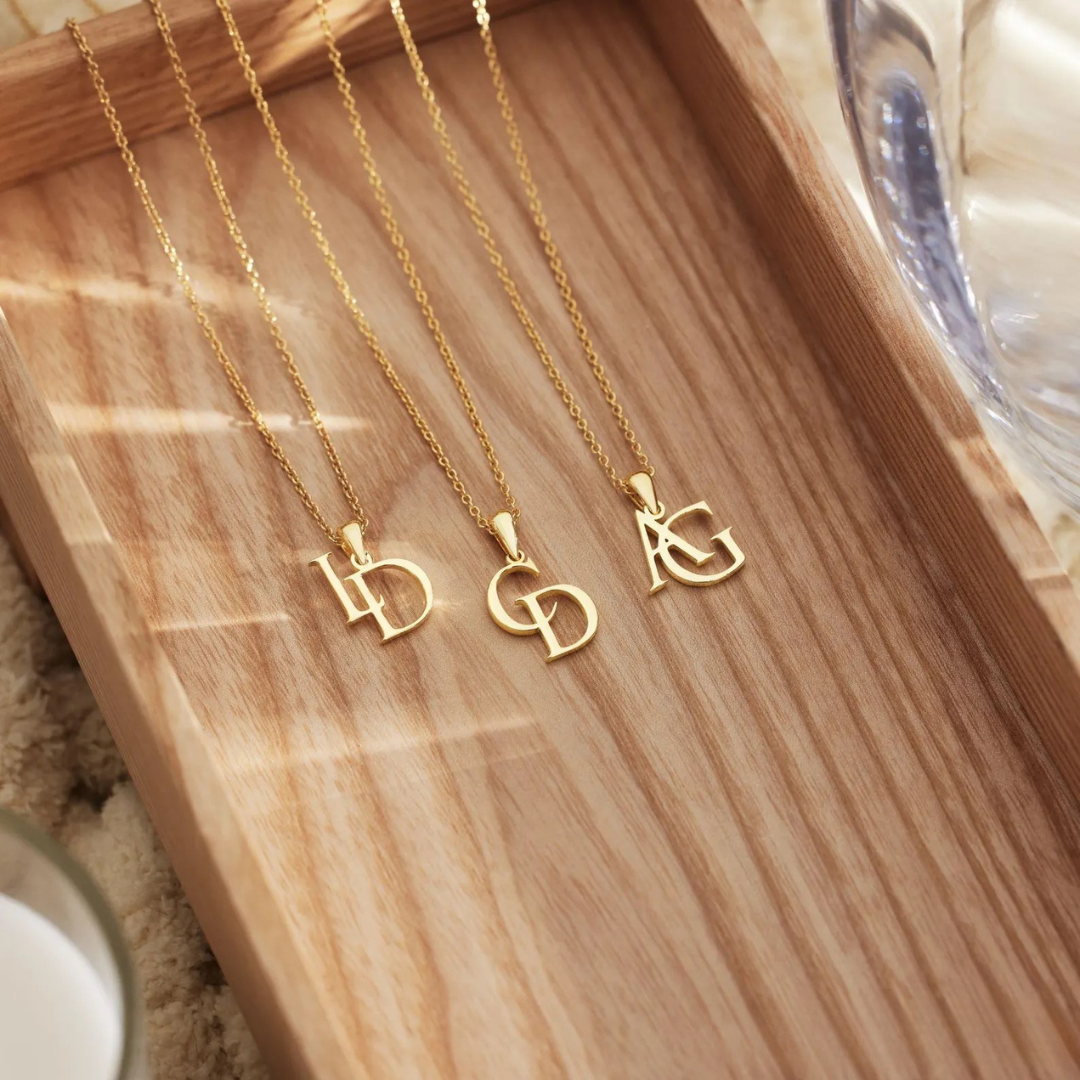 Colar Personalizado com Duas Iniciais