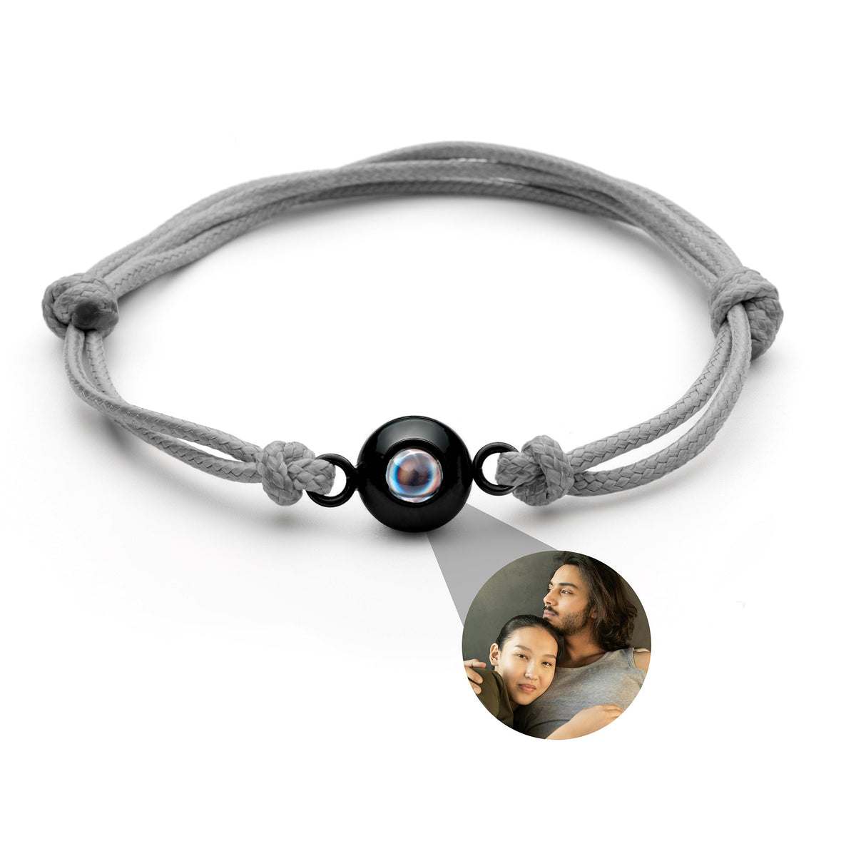 Pulseira Personalizada com Foto - Nó Marinheiro