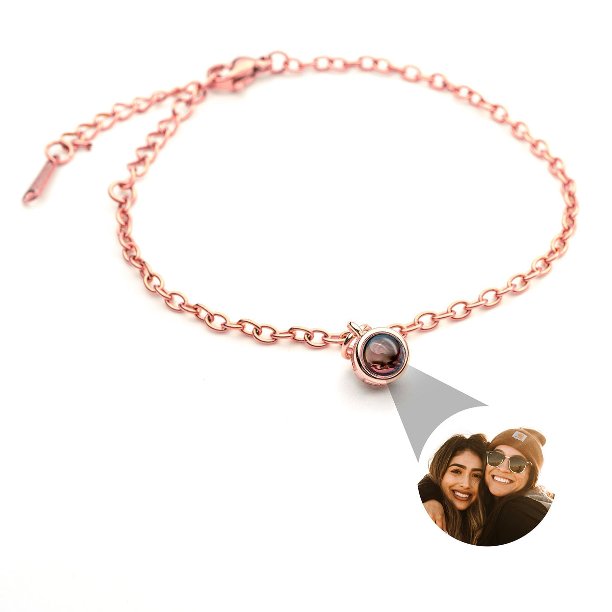 Pulseira Personalizada com Foto - Delicada