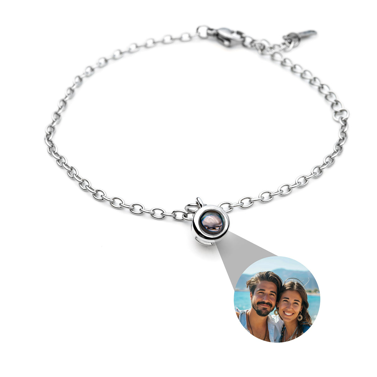 Pulseira Personalizada com Foto - Delicada