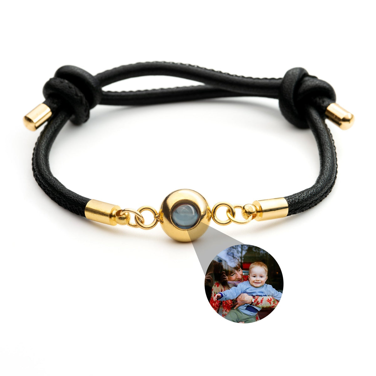 Pulseira Personalizada com Foto - Cabedal