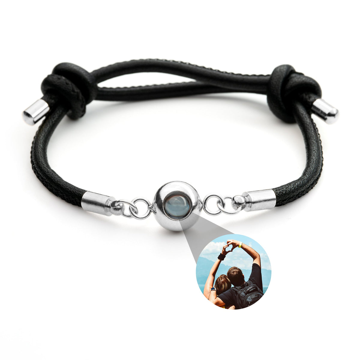 Pulseira Personalizada com Foto - Cabedal