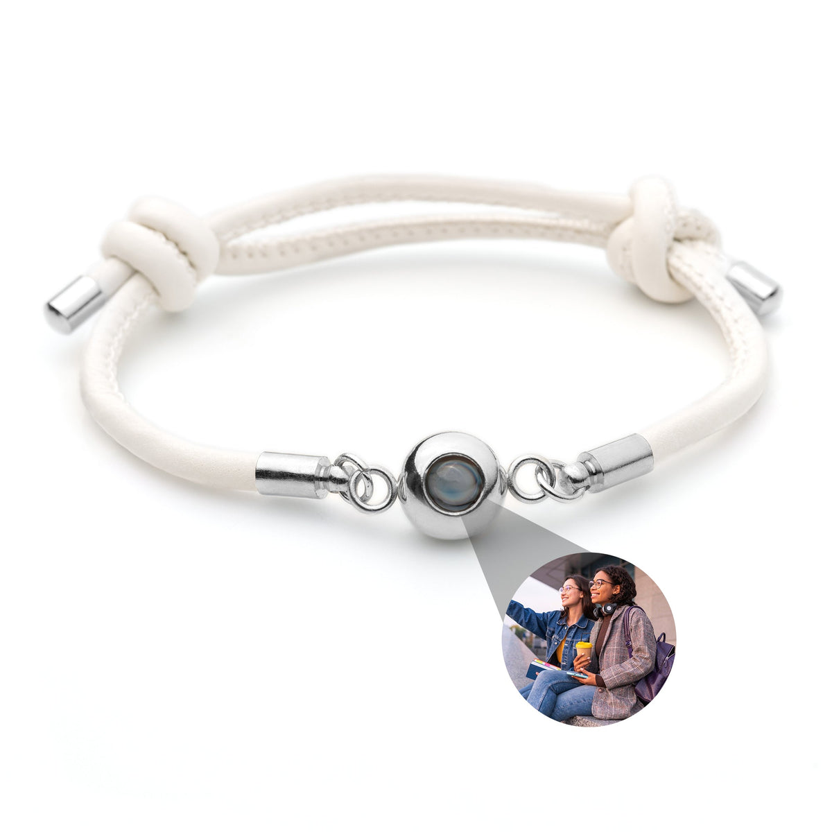 Pulseira Personalizada com Foto - Cabedal