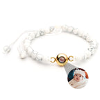 Pulseira Personalizada com Foto - Pérolas