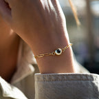 Pulseira Personalizada com Foto - Paperclip