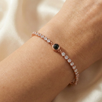 Pulseira Personalizada com Foto - Tennis Zircónia