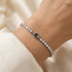 Pulseira Personalizada com Foto - Tennis Zircónia