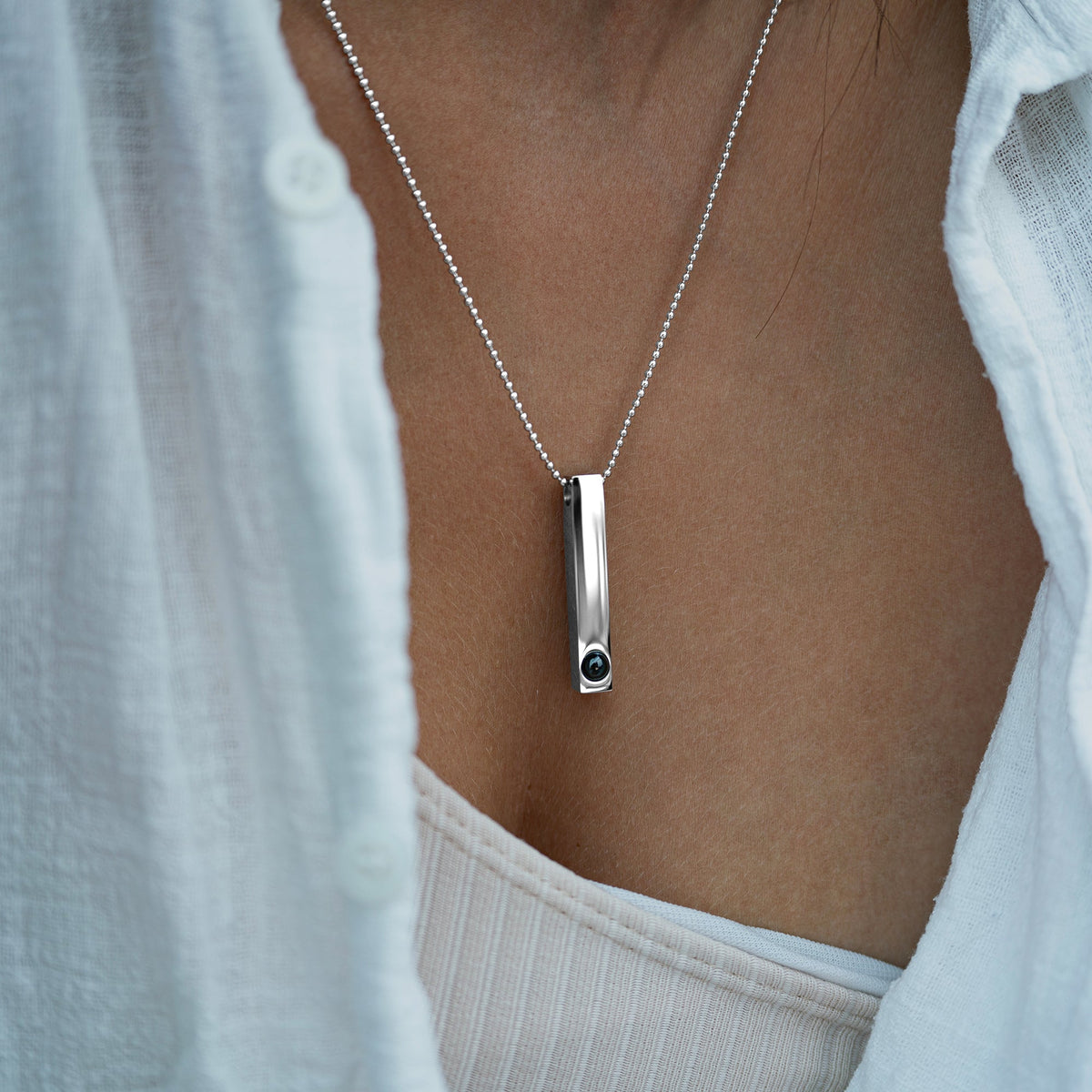 Colar Personalizado com Foto - Bar Ballchain