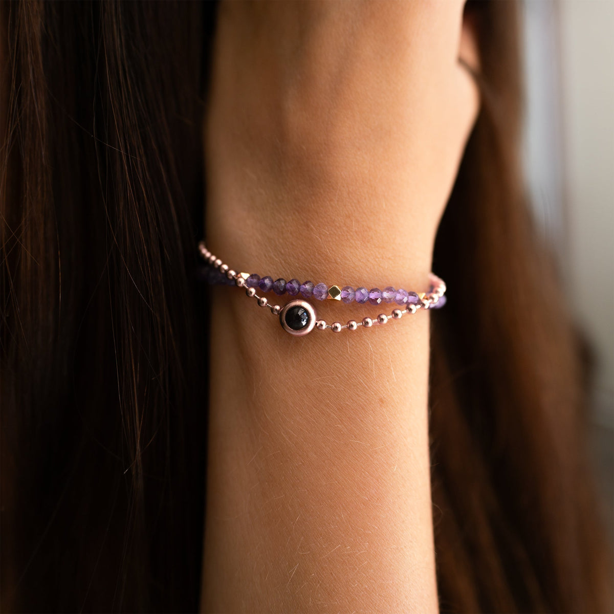 Pulseira Personalizada com Foto - Cristal