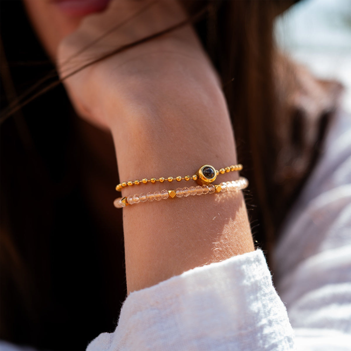 Pulseira Personalizada com Foto - Cristal