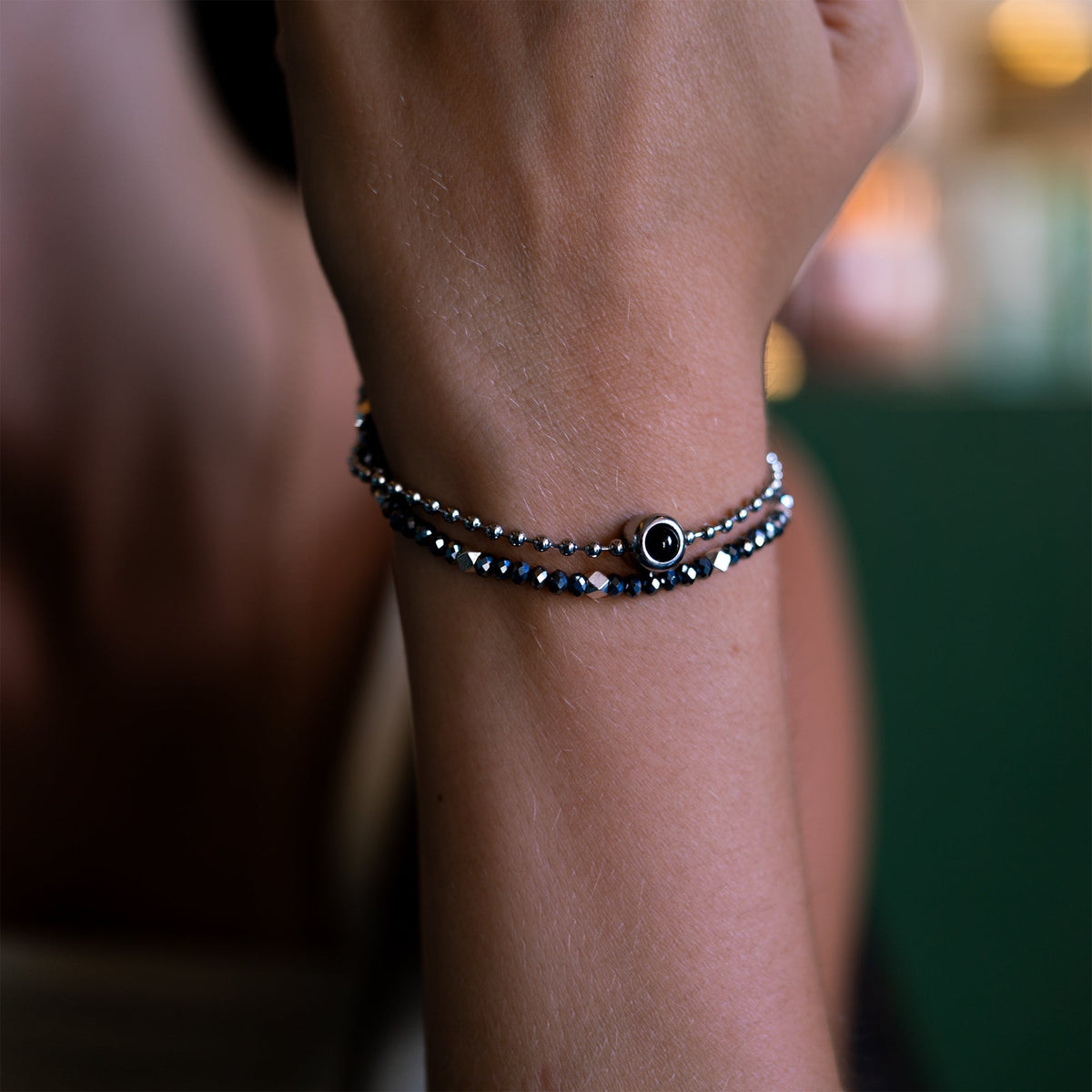 Pulseira Personalizada com Foto - Cristal