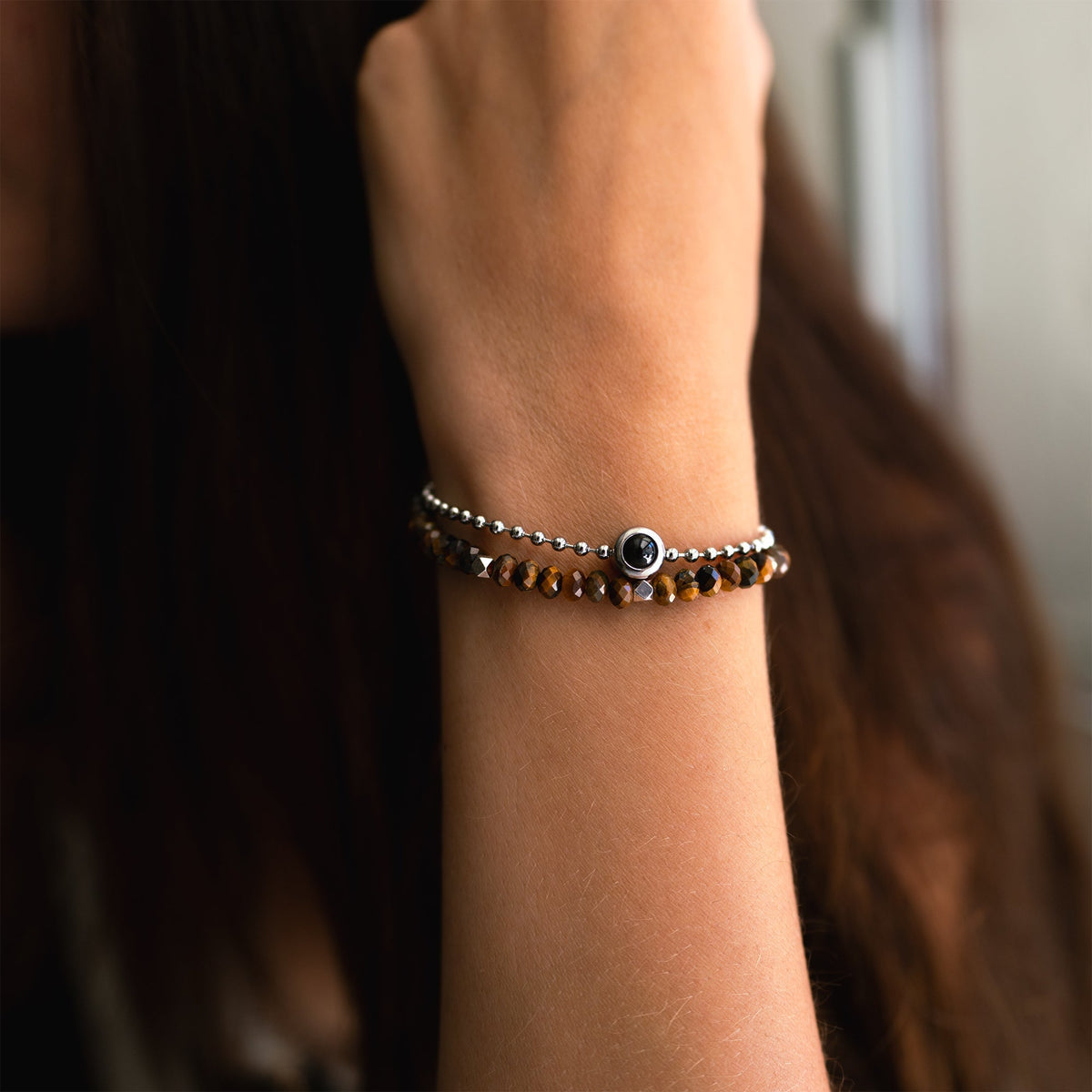 Pulseira Personalizada com Foto - Cristal