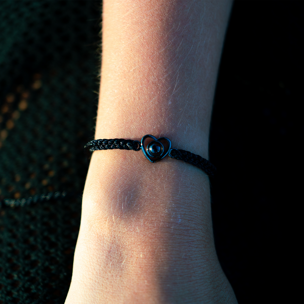 Pulseira Personalizada com Foto - Coração