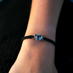 Pulseira Personalizada com Foto - Coração