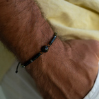 Pulseira Personalizada com Foto - Pedra Preciosa Heishi