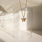 Colar com Pendente Borboleta - Wulgor