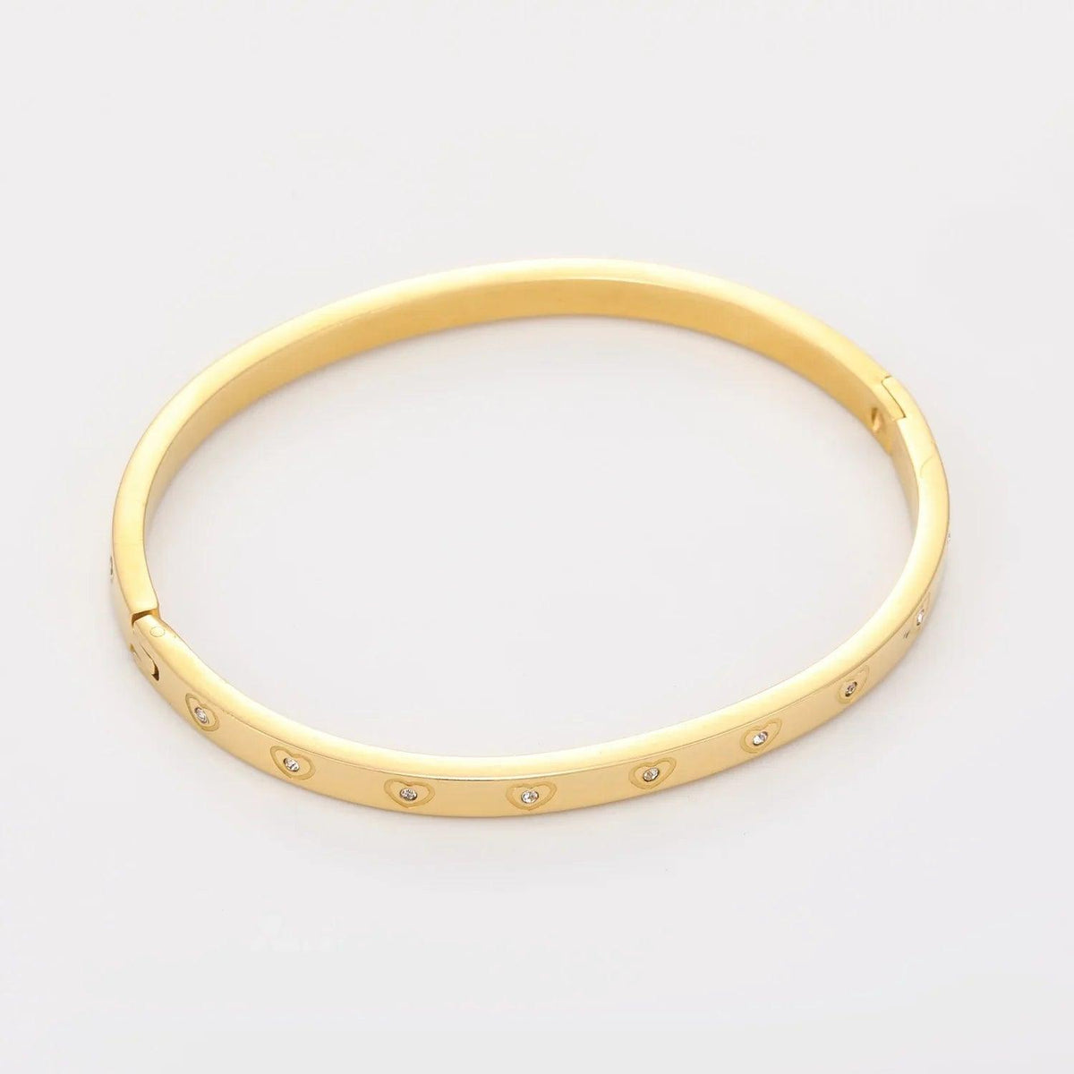 Pulseira Rígida com Cristais - Wulgor