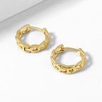 Argolas Justas Cuban Link - Wulgor