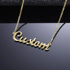 Colar Personalizado com Placa de Nome - Wulgor