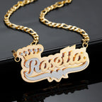 Colar Cuban Personalizado com Nome e Coroa - Wulgor