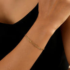 Pulseira Dupla Corrente Satellite - Wulgor