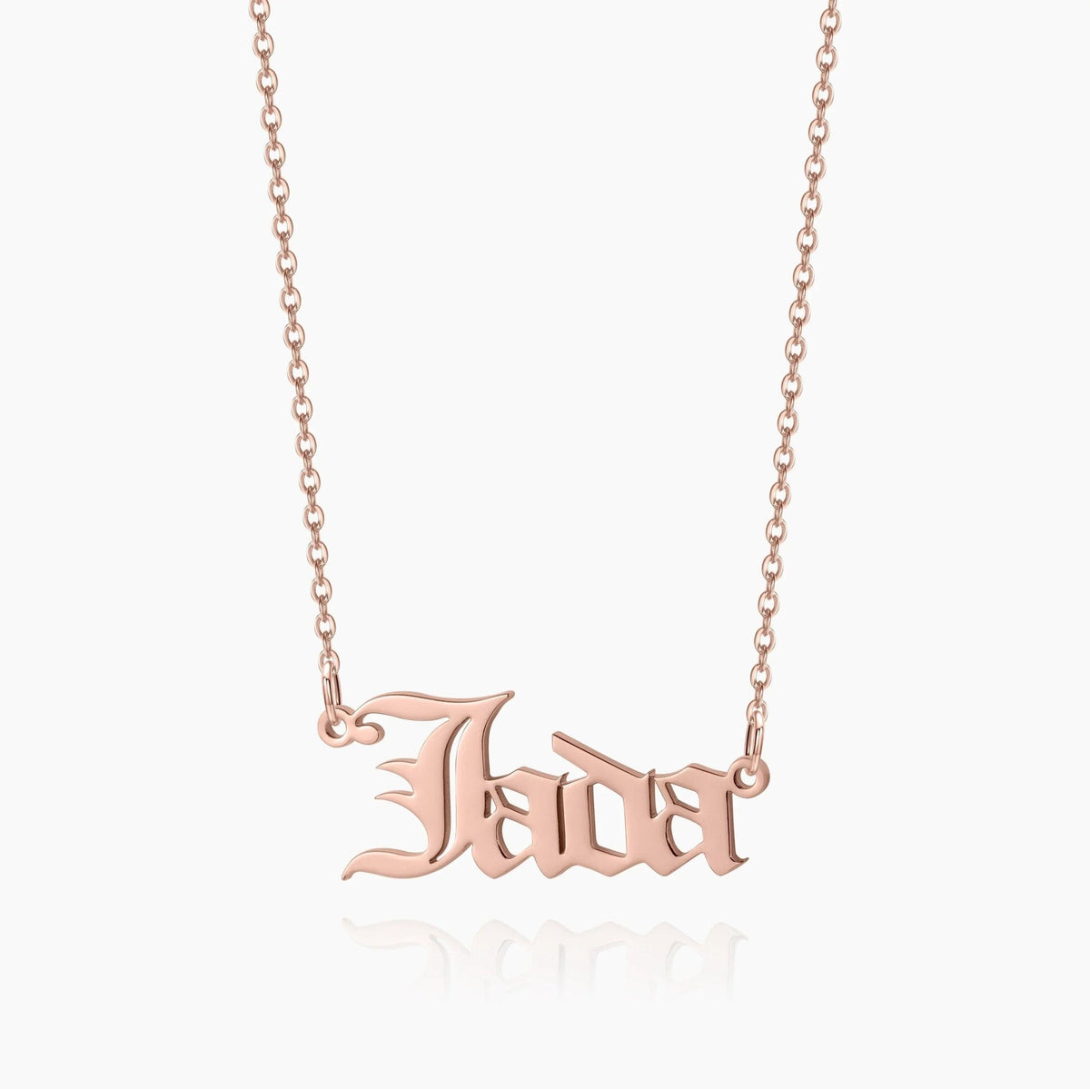 Colar Personalizado com Nome Gótico - Wulgor