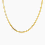 Colar Corrente Herringbone 3mm - Wulgor