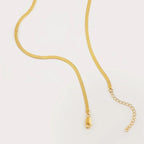 Colar Corrente Herringbone 3mm - Wulgor