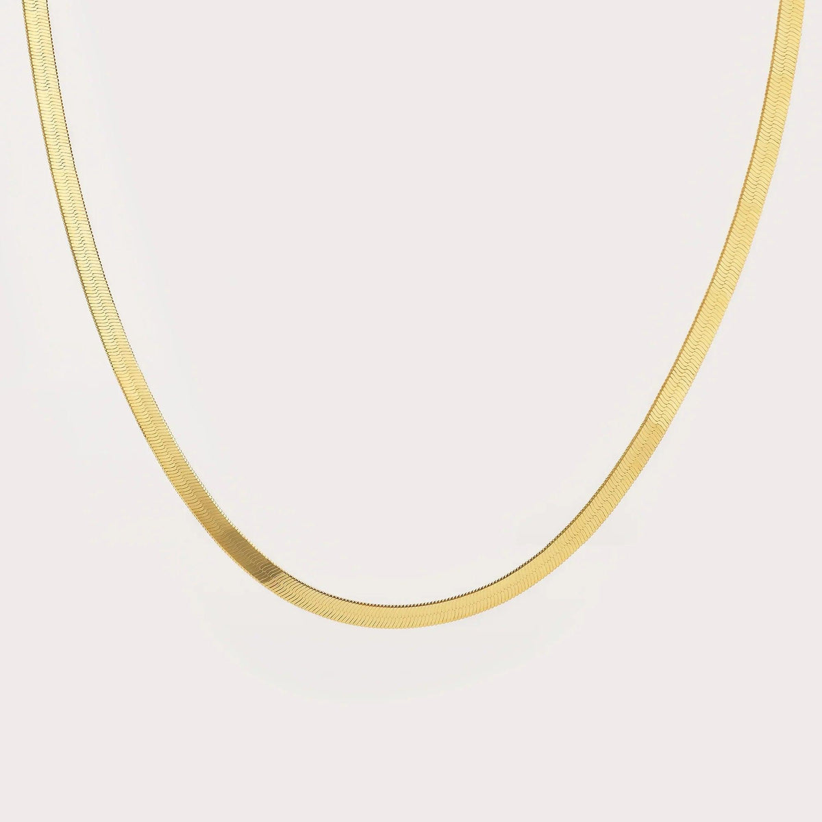 Colar Corrente Herringbone 3mm - Wulgor