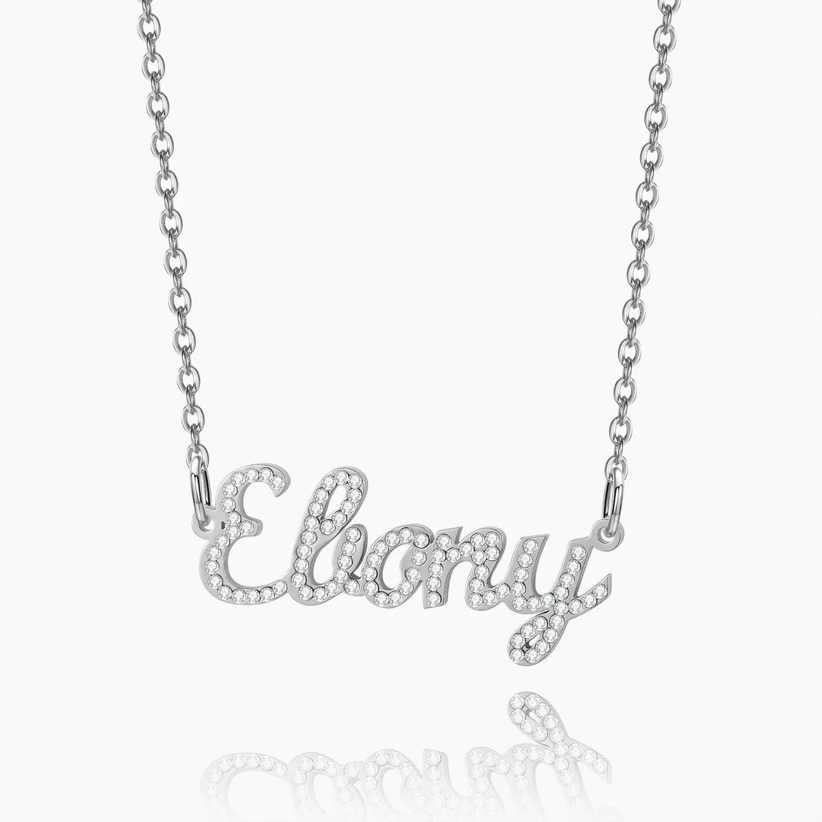 Colar Personalizado com Nome Cravejado - Wulgor