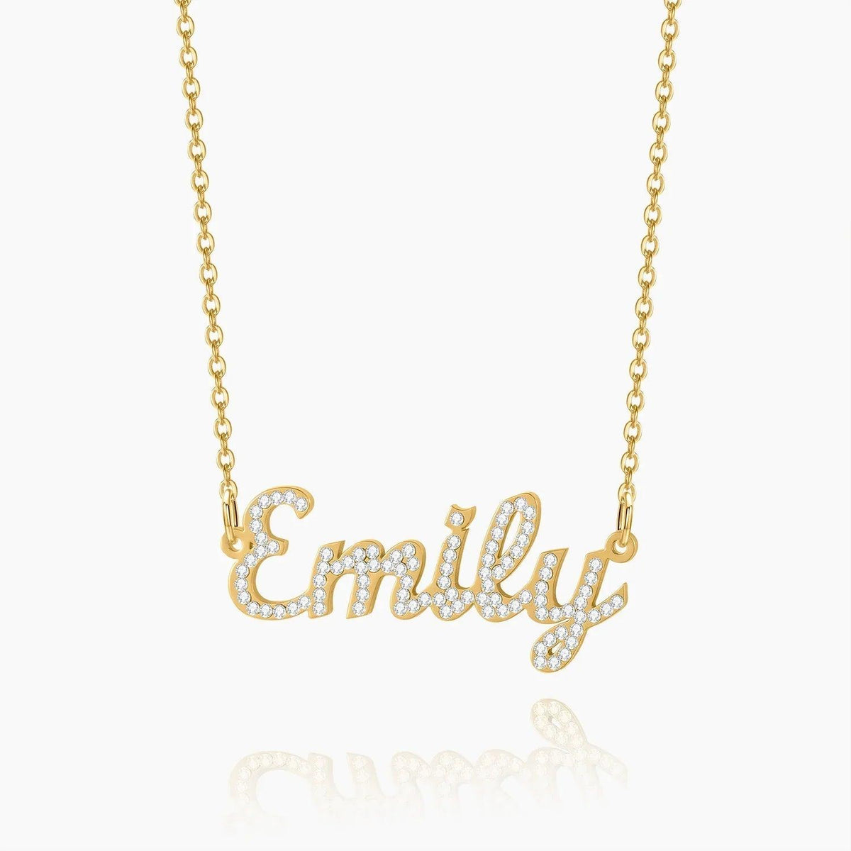 Colar Personalizado com Nome Cravejado - Wulgor