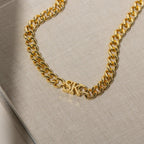 Choker Cuban Personalizado com Iniciais - Wulgor