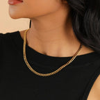 Colar Corrente Cuban Link 5mm - Wulgor