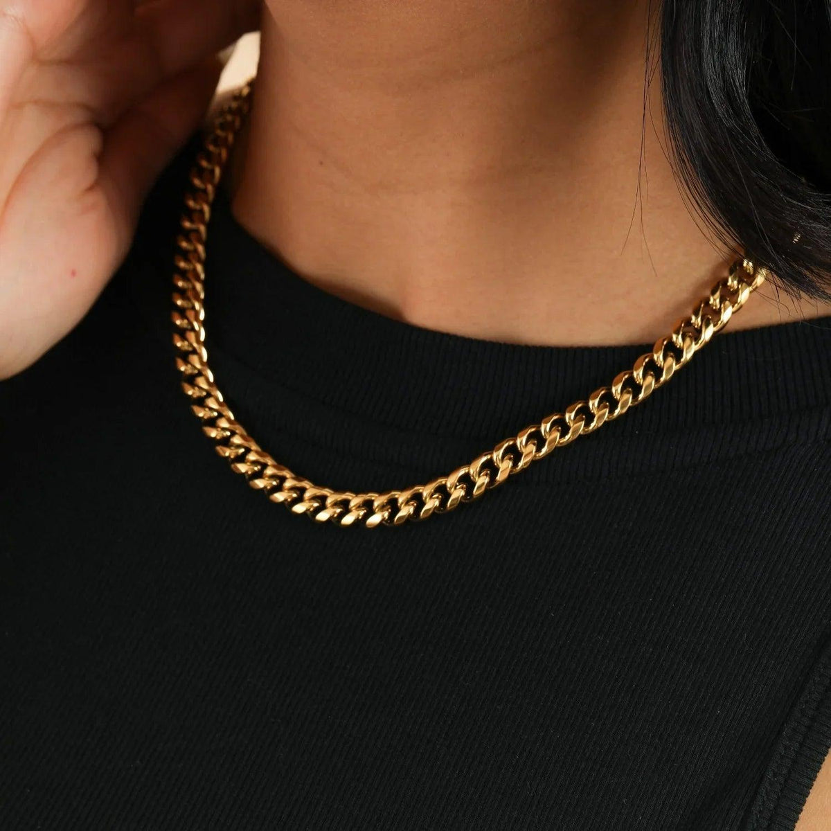 Colar Corrente Cuban Link 8mm - Wulgor