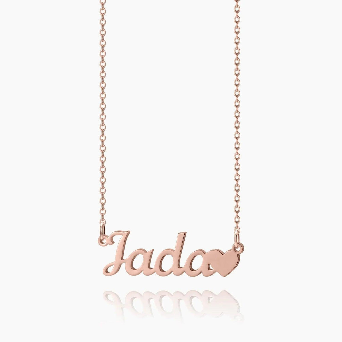 Colar Personalizado com Nome e Coração - Wulgor