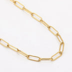 Pulseira Corrente Paperclip 4mm - Wulgor