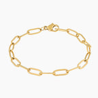 Pulseira Corrente Paperclip 4mm - Wulgor