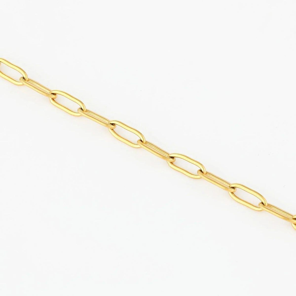 Pulseira Corrente Paperclip 4mm - Wulgor
