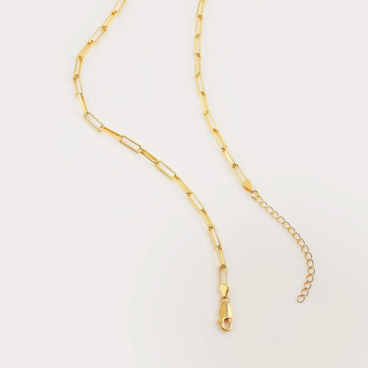 Colar Corrente Paperclip 3mm - Wulgor