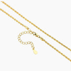 Colar Corrente Rope 2mm - Wulgor