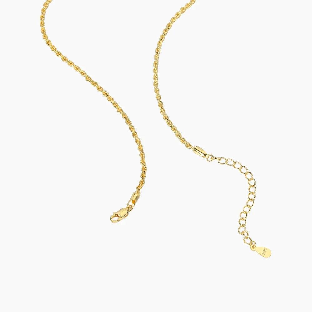 Colar Corrente Rope 2mm - Wulgor