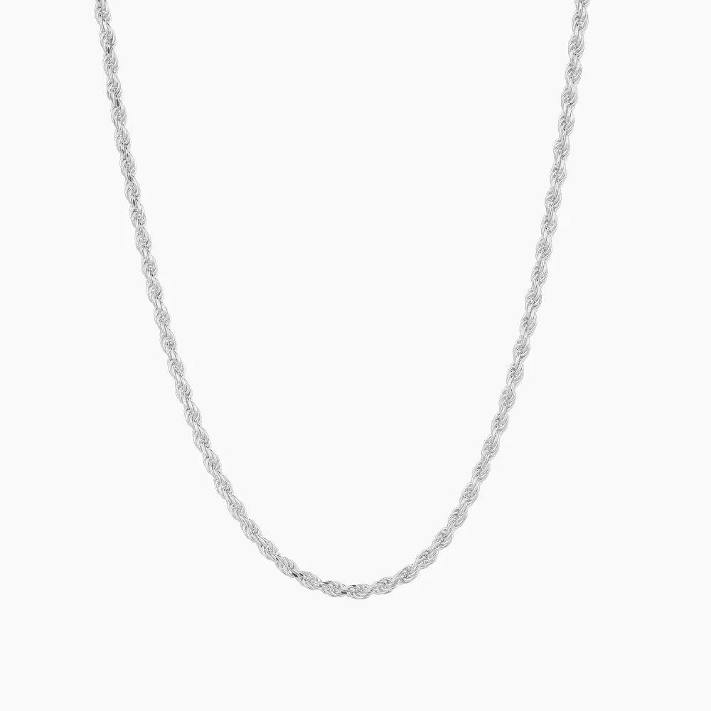 Colar Corrente Rope 2mm - Wulgor