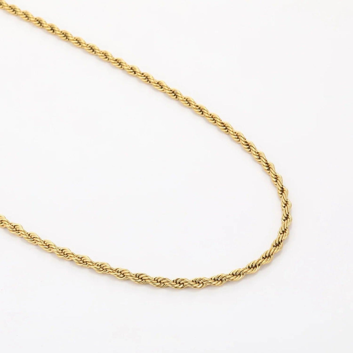 Colar Corrente Rope 4mm - Wulgor
