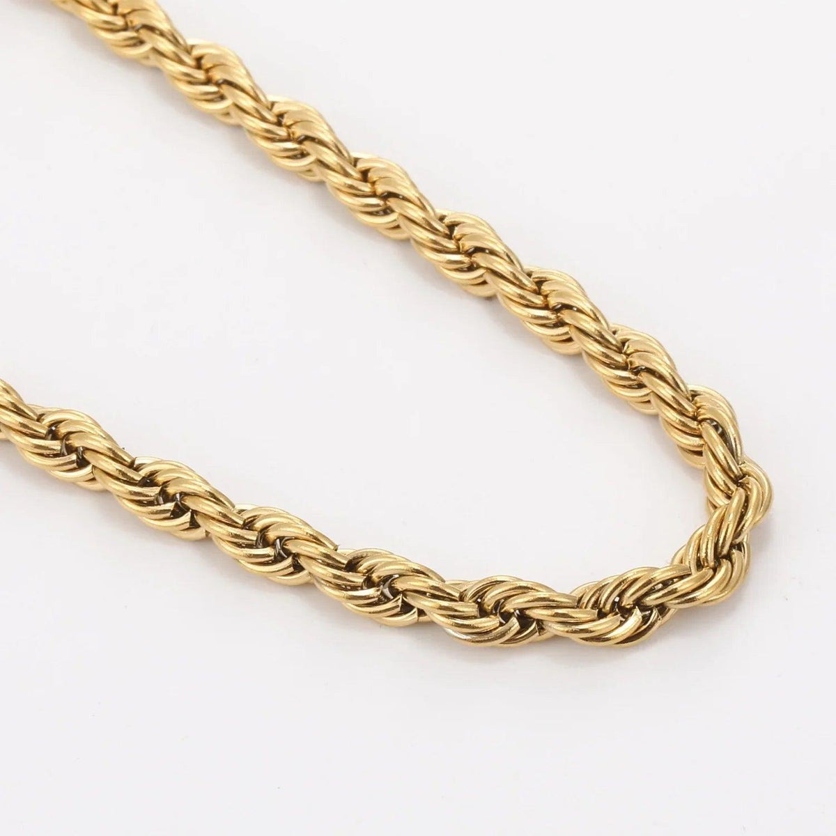 Pulseira Corrente Rope 4mm - Wulgor
